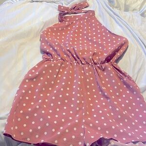 Women shorts Polk dot jumper